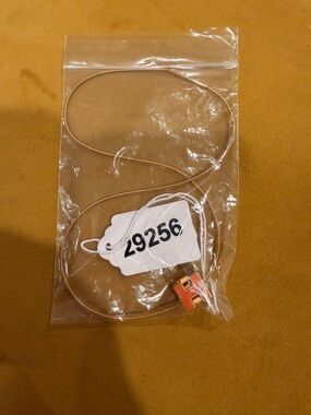 Hermes Gold-Tone Necklace with Orange Enamel H Pendant